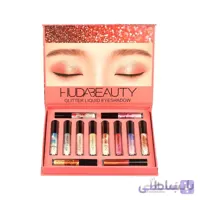 سایه چشم هدی بیوتی مایع ابر و بادی گلیتری ا Hudabeauty Eyeshadow Glitter Liquid