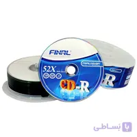 سی دی خام فینال بسته 50 عددی