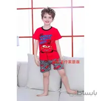 بلوز شورت بچه گانه طرح ماشین مسابقه