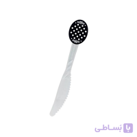 چاقوی تم تولد مشکی خال سفید