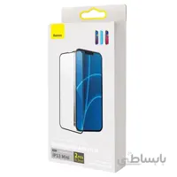 پک 2تایی محافظ تمام صفحه شیشه ای ضد اشعه Apple iPhone 13 Mini Baseus Anti-Blue Light SGQP010301