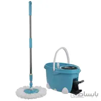 سطل و زمین شوی چرخشی پدال دار فول ا Homara QUICKLY WASH & DRY SPIN MOP
