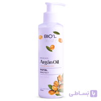 کرم پمپی مرطوب کننده دست و صورت بیول حاوی روغن آرگان حجم 250 میل ا Biol Moisturising Face And Hand Cream With Argan Oil 250ml