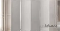 پاراوان طرح ترنج رنگ سفید