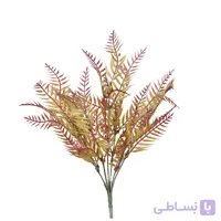 گیاه مصنوعی مدل سرخس زرد و نارنجی