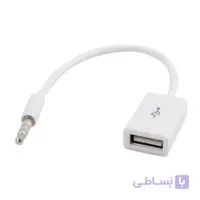 کابل تبدیل aux به usb مادگی PK-112