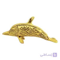 مجسمه برنزی طرح دلفین کد ۱۲۰۹