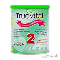 شیر خشک تروویتال ۲ | ۴۰۰ گرم | مناسب از ۶ تا ۱۲ ماهگی ا Truevital 2 Milk Powder- 400 g