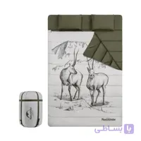 کیسه خواب الیاف نیچرهایک مدل Double Pattern With Pillow