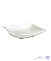 بشقاب خورش خوری چهارضلعی