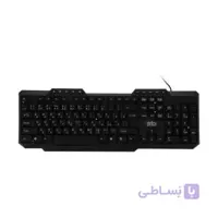 کیبورد ارش مدل k-839 با حروف فارسی