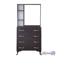 دراور مدل چهار کشو با قاب آینه ساده