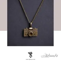 گردنبند با پلاک طرح دوربین (۲)