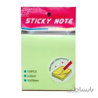 کاغذ یادداشت رنگی چسبی STICKY NOTE