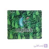 ماوس پد طرح لاجیتک رنگی