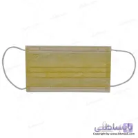 ماسک زرد سه لایه حیات با فیلتر ملت بلون ( ۵۰ عدد ) ا Yellow Three Layer face mask