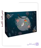 ساکدستی فانتزی خاص با کاغذ گلاسه کد10300