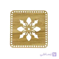 کفی مربع طرح دار 20 سانتی