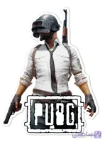 استیکر طرح پابجی pubg