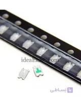 دیود نوری قرمز SMD سایز 1206 بسته 100 عددی