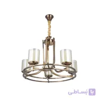 لوستر ۵ شعله چشمه نور کد N2667-5