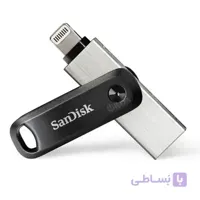 فلش مموری OTG USB3.0 Lightning سن دیسک مدل SDIX70N ظرفیت 64 گیگابایت