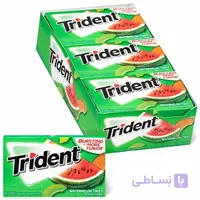 آدامس تریدنت هندوانه بسته 12عددی Watermelon Trident
