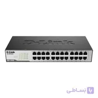 سوییچ 24 پورت غیر مدیریتی و دسکتاپ دی لینک مدل DES-1024D ا D-Link DES-1024D 24-ports 10/100Mbps Unmanaged Desktop Switch