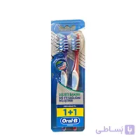 مسواک مدل پرو حالت 1+1 اورال -بی رنگ کد 16474 ا Pro Health 1+1 Toothbrush oral-b