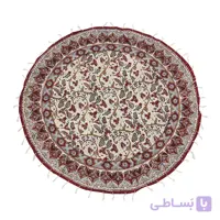 رومیزی قلمکار گرد ممتاز سایز 120 سانتی متر کد s12