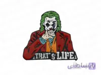 سنجاق سینه جوکر 12384