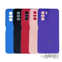 قاب سیلیکونی محافظ لنزدار شیائومی مدل Xiaomi Silicone Cover for poco f3