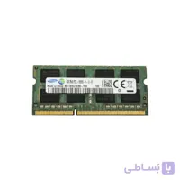 رم لپ تاپ DDR3L تک کاناله ۱۶۰۰ مگاهرتز CL11 سامسونگ مدل PC3L ظرفیت 8 گیگابایت ا SAMSUNG DDR3L 1600 MHZ CL11 PC3L RAM 8G