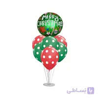 استند بادکنک 7 شاخه کریسمس مدل STA306
