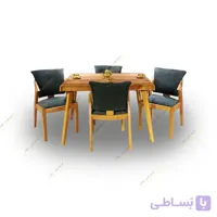 میز ناهار خوری پارادایس با صندلی پیچک