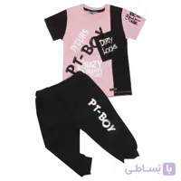 ست تیشرت شلوارک pt-boy
