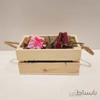 جعبه چوبی کوچک رنگ چوب
