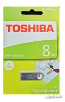 فلش مموری توشیبا مدل TransMemory U401 ظرفیت 8گیگابایت(پک5عددی)
