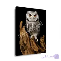 تابلو جغد 3916 ا Owl painting 3916