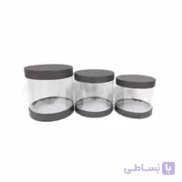 جعبه کادوی طلقی مجموعه 3 عددی مدل STGB200