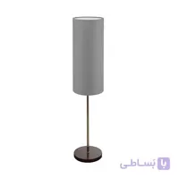 آباژور ایستاده چوبی چشمه نور مدل ML7031/BR-T شید طوسی
