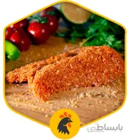 شنیتسل فیله مرغ آرد مکزیکی