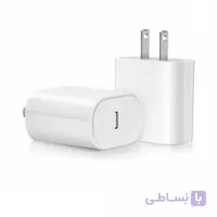 شارژر دیواری اپل مدل 18 وات اورجینالApple 18 Watt Adapter Charger