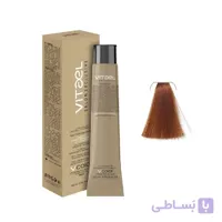 رنگ مو ویتاال vitael شماره 7.51 بلوند ماهگونی دودی متوسط