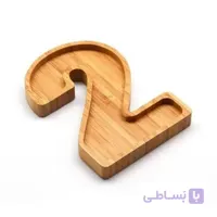 ظرف سرو چوبی بامبو برند بامبوم مدل دو