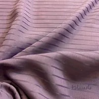 پارچه وال راه راه رنگ بادمجانی کد 2709