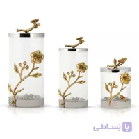 بانکه طرح گل ارکیده 3 سایز