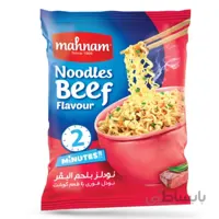 نودل فوری مهنام طعم گوشت 75 گرمی