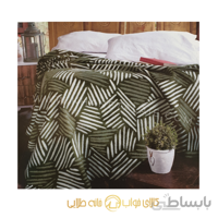 پتو پنبه ای دونفره مدل LEAFA برند PERLA HOME