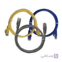 پچ کورد 1 متری دینتک روکش پی وی سی Cat5e UTP